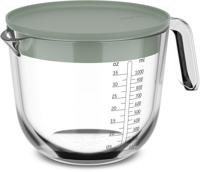 Glas maatbeker chef it 1000 ml met deksel nordic sage Mepal - Mepal