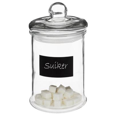 5Five Snoeppot/voorraadpot - 1,2 Liter - glas met deksel - 1200 ml - Voorraadpotten