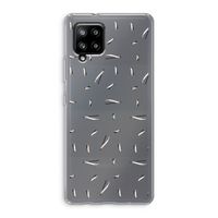 Hipster stripes: Samsung Galaxy A42 5G Transparant Hoesje