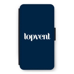 Topvent Navy: iPhone 12 mini Flip Hoesje
