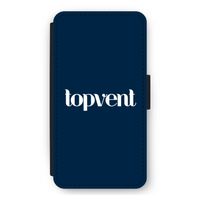 Topvent Navy: iPhone 12 mini Flip Hoesje