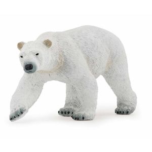 Plastic Papo dier Ijsbeer 14 cm
