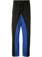 Marcelo Burlon County of Milan pantalon de jogging bicolore - Noir