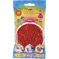 Hama strijkkralen 1000 stuks donkerrood - thumbnail