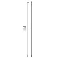 Alpina spaak zink 14-203 zonder nippel zilver (144st)