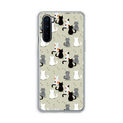 Katten: OnePlus Nord Transparant Hoesje