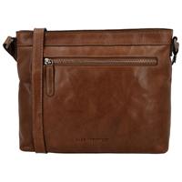 Hide & Stitches Schoudertas 3 Vaks Westland Cognac Hide & Stitches Schoudertas 3 Vaks Westland Cognac
