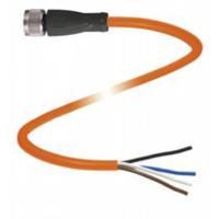 Pepperl+Fuchs 221855 Kabeldoos M12 Aantal polen (sensoren): 4 Bus, recht 1.00 m 1 stuk(s)