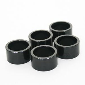 Hzb Zak spacer 1 1 8 20mm alu zwart