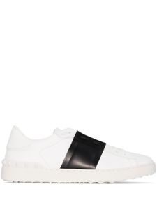 Valentino Garavani baskets Open en cuir - Blanc