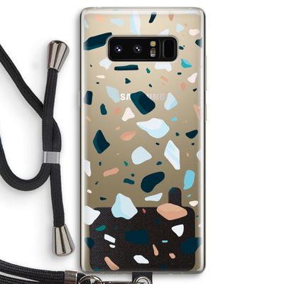 Terrazzo N°13: Samsung Galaxy Note 8 Transparant Hoesje met koord