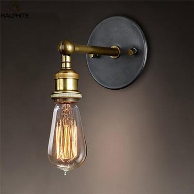 40W Vintage smeedijzeren Iron industrieel Home decoratie verlichting van enkele hoofd muur Lamp