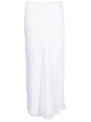 Reformation jupe Layla en lin - Blanc