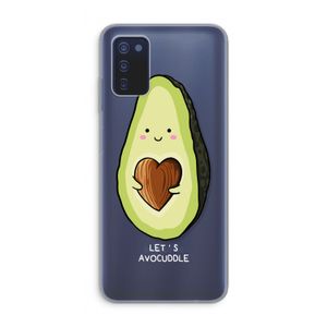 Avocuddle: Samsung Galaxy A03s Transparant Hoesje