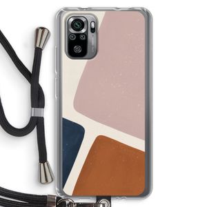 Geo #2: Xiaomi Redmi Note 10S Transparant Hoesje met koord