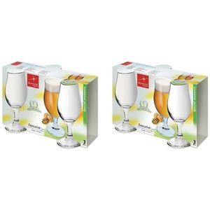 6x Speciaalbier glazen 375 ml