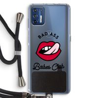 Badass Babes Club: Motorola Moto G9 Plus Transparant Hoesje met koord