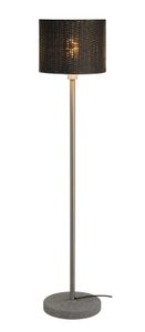 Buitenlamp staand ADEGAN MANILA SL rotan edelstaal/antraciet E27