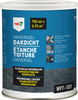 Tec7 wp7-101 universeel dakdicht blik 750ml - 602460000