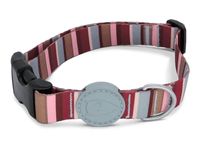 Morso Halsband hond gerecycled skyline rood / roze