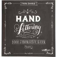 Handlettering - 1000 Ideeën, afm 22x23 cm, dikte 2 cm, Aantal pagina&apos;s 143, 1 stuk, Deense tekst
