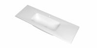 Wastafel INK Reflekt 1200x400x15 mm Mat wit 3407751