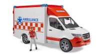 Bruder Mercedes Benz Sprinter Ambulance met Chauffeur - thumbnail