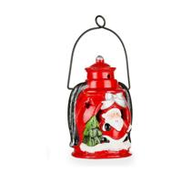 Decoratieve figuren Kerstman 8,3 x 16 x 8,5 cm Keramisch Rood Wit