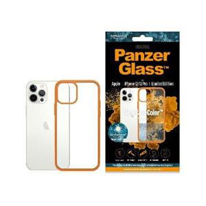 iPhone 12/12 Pro PanzerGlass ClearCase antibacterieel hoesje - Oranje / Doorzichtig