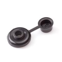 Proftec zwarte afdekkap voor golfplaten [50x] - 7mm