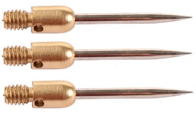 Bull's steeltips aluminium 26 mm goud