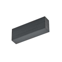 Trio 2-fase voeding Duoline Block voor railverlichting zwart 701032 - thumbnail