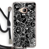 Vexx Black City : HTC U Play Transparant Hoesje met koord