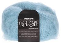 Drops Kid Silk Uni Colour 008 Licht Denimblauw