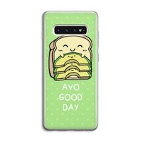 Avo Good Day: Samsung Galaxy S10 4G Transparant Hoesje
