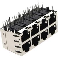 Molex Molex 445200004 CAT5 STCKD MULTIPORT 445200004 Bus Aantal polen (sensoren) 8P8C 1 stuk(s)