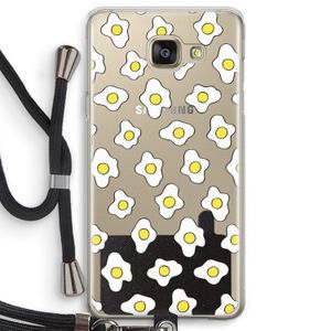 Spiegeleitjes: Samsung Galaxy A5 (2016) Transparant Hoesje met koord
