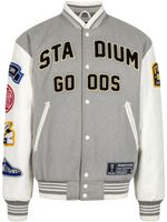 STADIUM GOODS® veste teddy 'Champions League' en laine - Gris