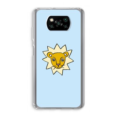 Kleine leeuw: Xiaomi Poco X3 Pro Transparant Hoesje