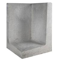 2 stuks! L-Element hoek grijs - Gardenlux