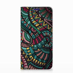 Samsung Galaxy S10e Hoesje met Magneet Aztec