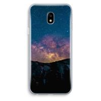 Travel to space: Samsung Galaxy J3 (2017) Transparant Hoesje