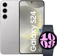 Samsung Galaxy S24 128GB Grijs + Galaxy Watch 6 Zwart 40mm