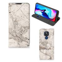 Motorola Moto G9 Play | Standcase | Marmer Beige
