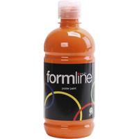 Creativ Company Tempera verf mat, oranje, 500 ml/ 1 fles