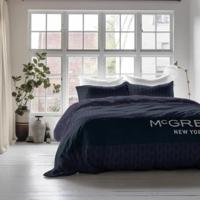 Dekbedovertrek McGregor - Eenpersoons (140x200 cm) - Blauw Microvezel - Dessin: Tekst, Patroon - McGregor - Dekbed-Discounter.nl Dekbedovertrek McGregor - Eenpersoons (140x200 cm) - Blauw Microvezel - Dessin: Tekst, Patroon - McGregor - Dekbed-Discounter.nl