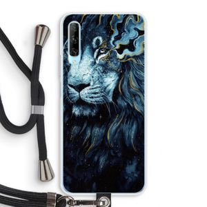 Darkness Lion: Huawei P Smart Pro Transparant Hoesje met koord