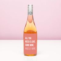 Wijnfles All You Need Is Love - Rosé (Blush Rosé)