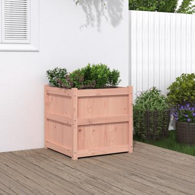 VidaXL Plantenbak 60x60x60 cm massief douglashout