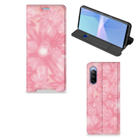 Sony Xperia 10 III Smart Cover Spring Flowers - thumbnail